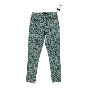 Joes Jeans Gray Cheetah The Charlie Skinny Ankle Jeans 26